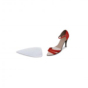 F-00085-00C Pointed High Heeled Shoes Met Protector